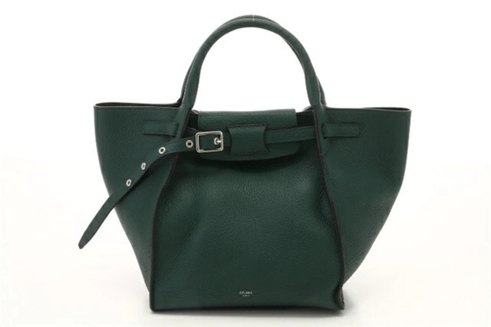 Celine Bag Shoulder Big Embossed Leather